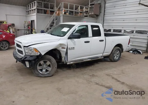 2018 Ram 1500 Express 4X4 6'4 Box from USA, damaged, VIN 1C6RR7FT5JS221341